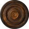 Ekena Millwork Kepler Traditional Ceiling Medallion (For Canopies up to 2 5/8"), 11 7/8"OD x 1 1/4"P, Rust CM12KPRUS - alternate 1